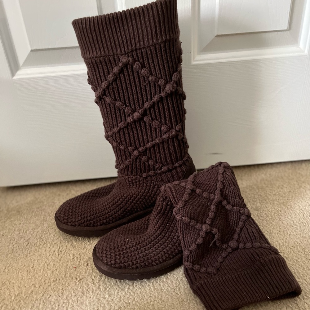 UGG knit boots